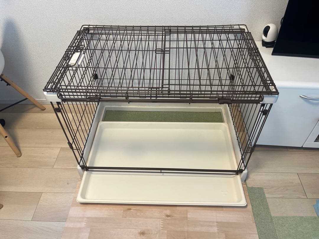 リッチェル ペットサークルフルセット(屋根/カバー付) 90cm×60cm