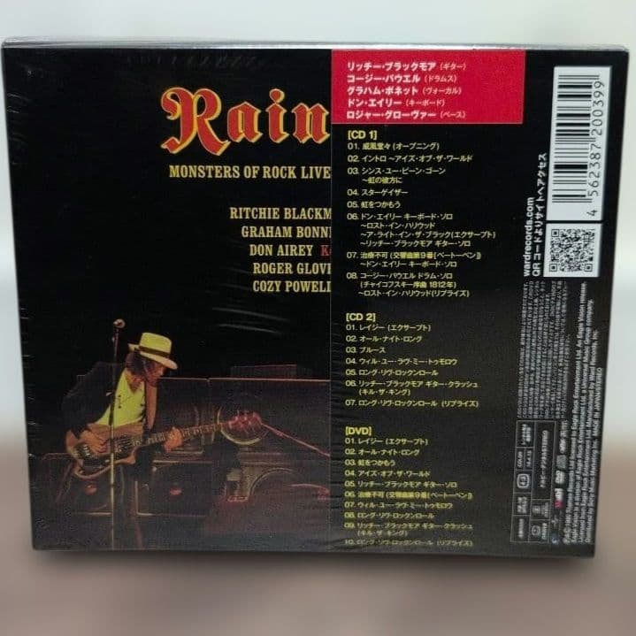 新品レインボー Monsters of Rock Live 1980Tシャツ付き