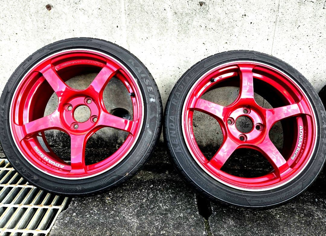 アドバンレーシング　TC4　ADVAN　アルミホイール　ホイル　４本セット