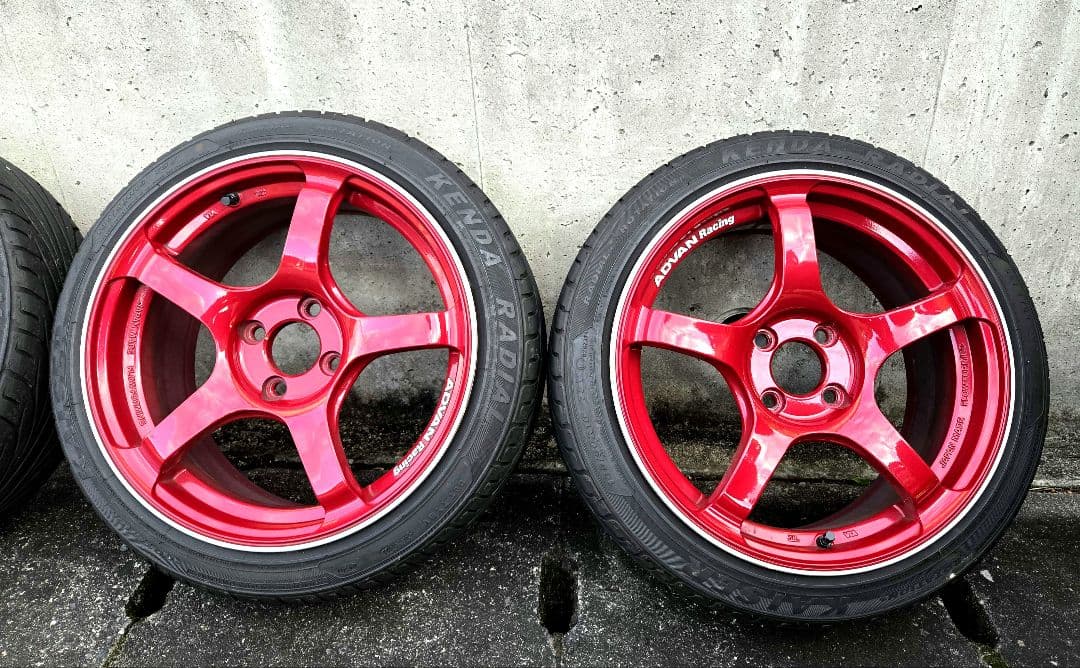 アドバンレーシング　TC4　ADVAN　アルミホイール　ホイル　４本セット