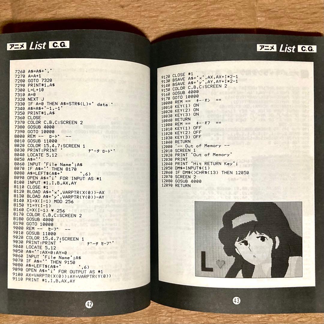 レア初版/MSX「アニメC.G.に挑戦！」ポケットバンク①/アスキー出版局