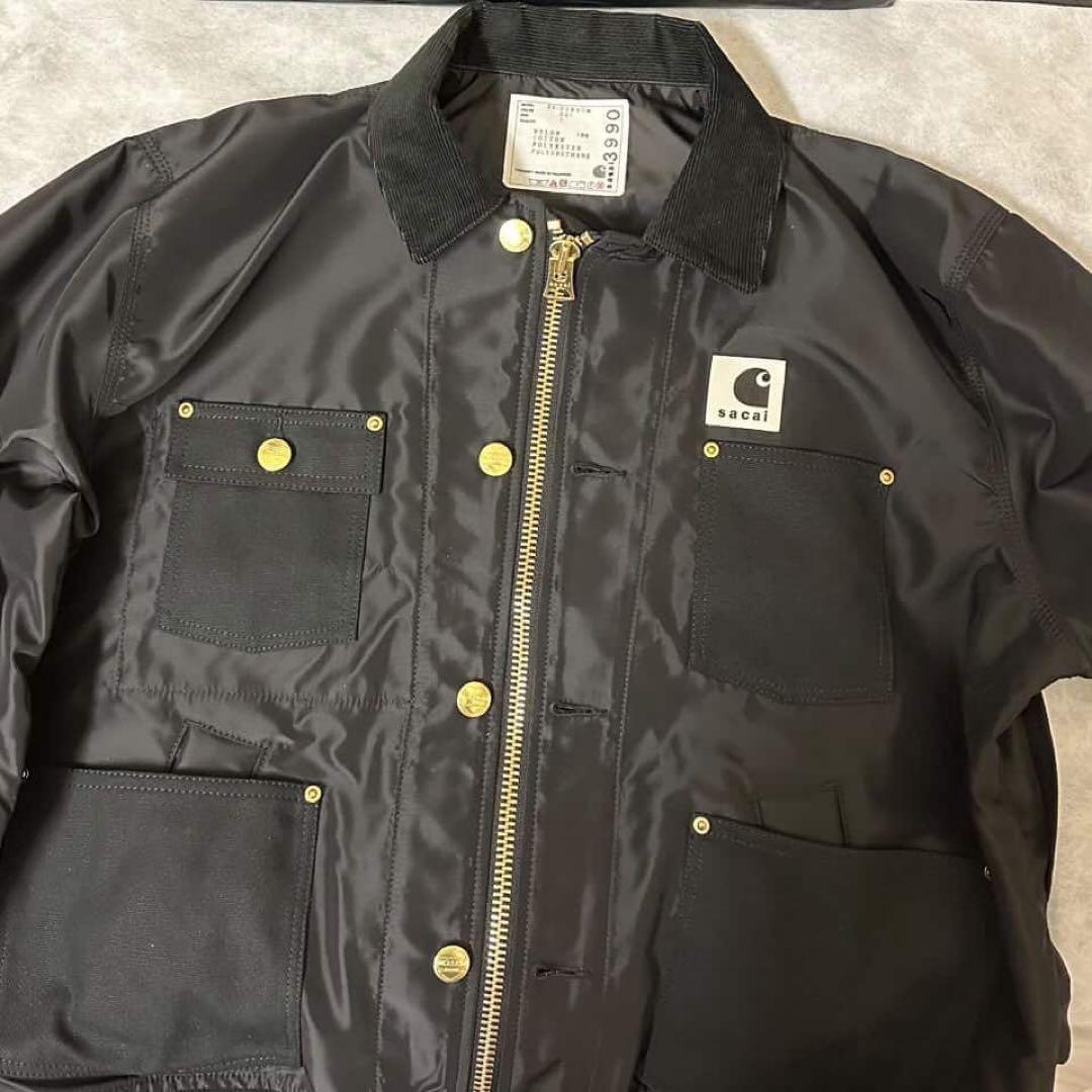 正規品 sacai carhartt nylon twill blouson