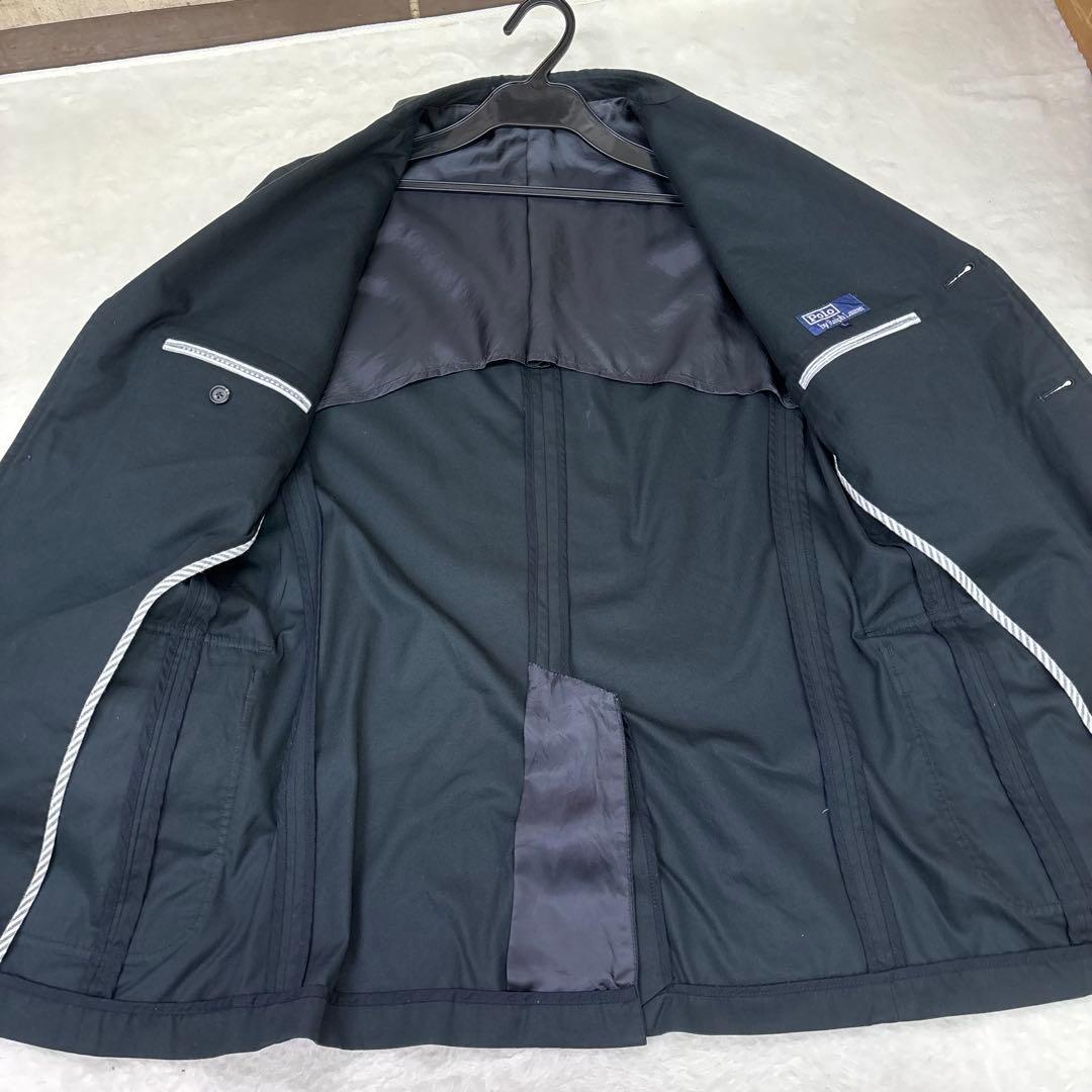 美品　POLO RALPH LAUREN テーラードジャケット ダークグリーン