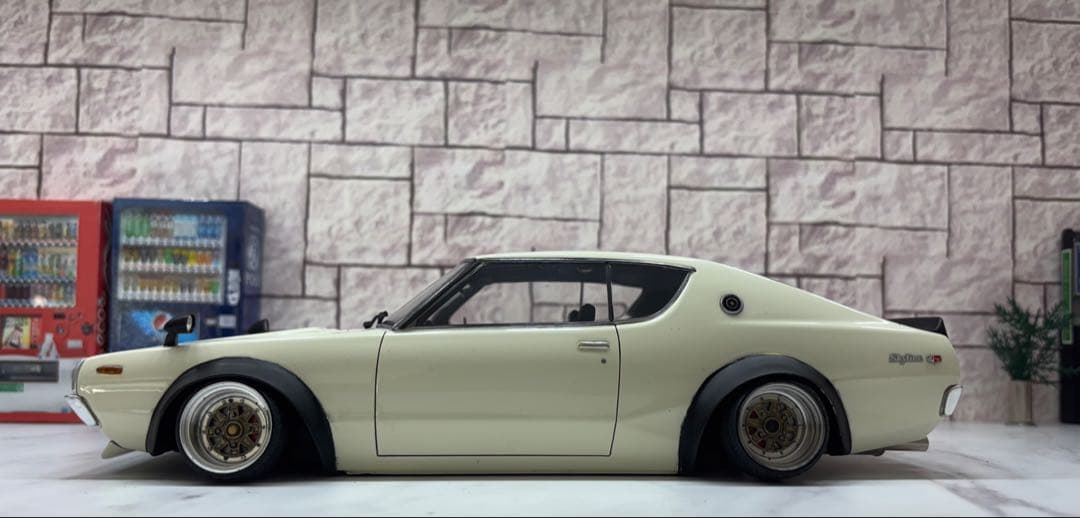 1/18ミニカー IGケンメリGTR MK-Ⅲ深リムスーパーワイドカスタム