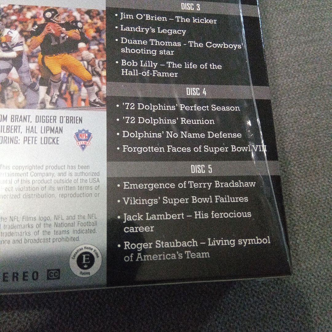 スポーツ・フィットネス NFL Super Bowl I-X DVD Collector's Set