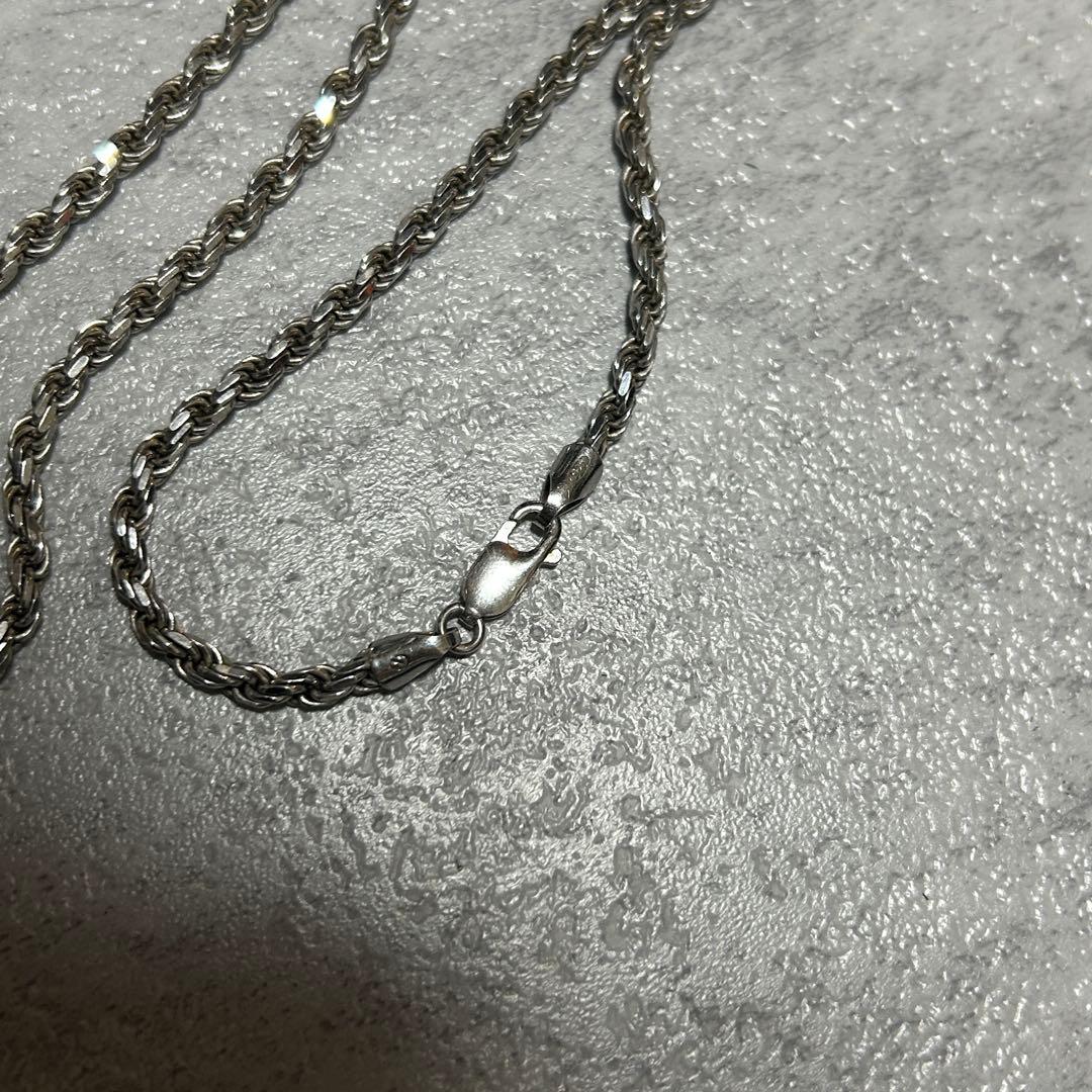 Avalanche シルバー ロープネックレス 60cm Silver925