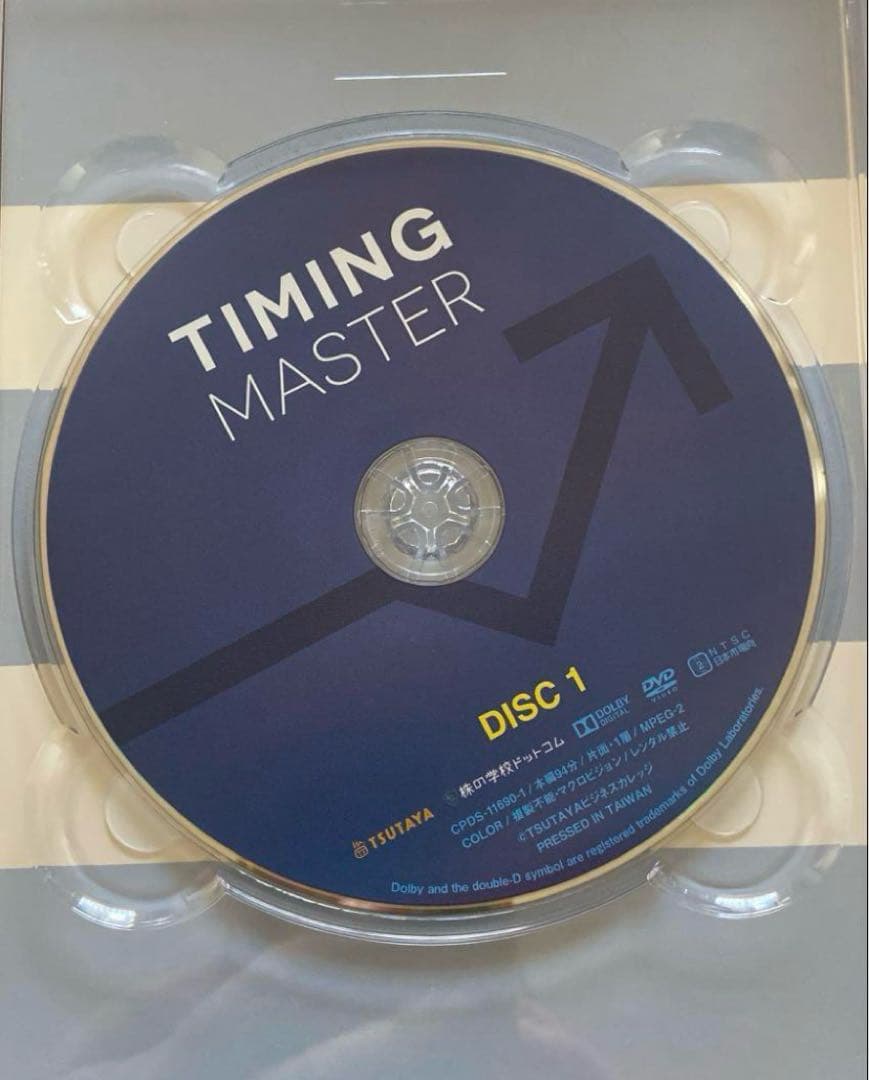 【視聴1回】タイミングマスターDVD一式 株の学校ドットコム（定価33600円）