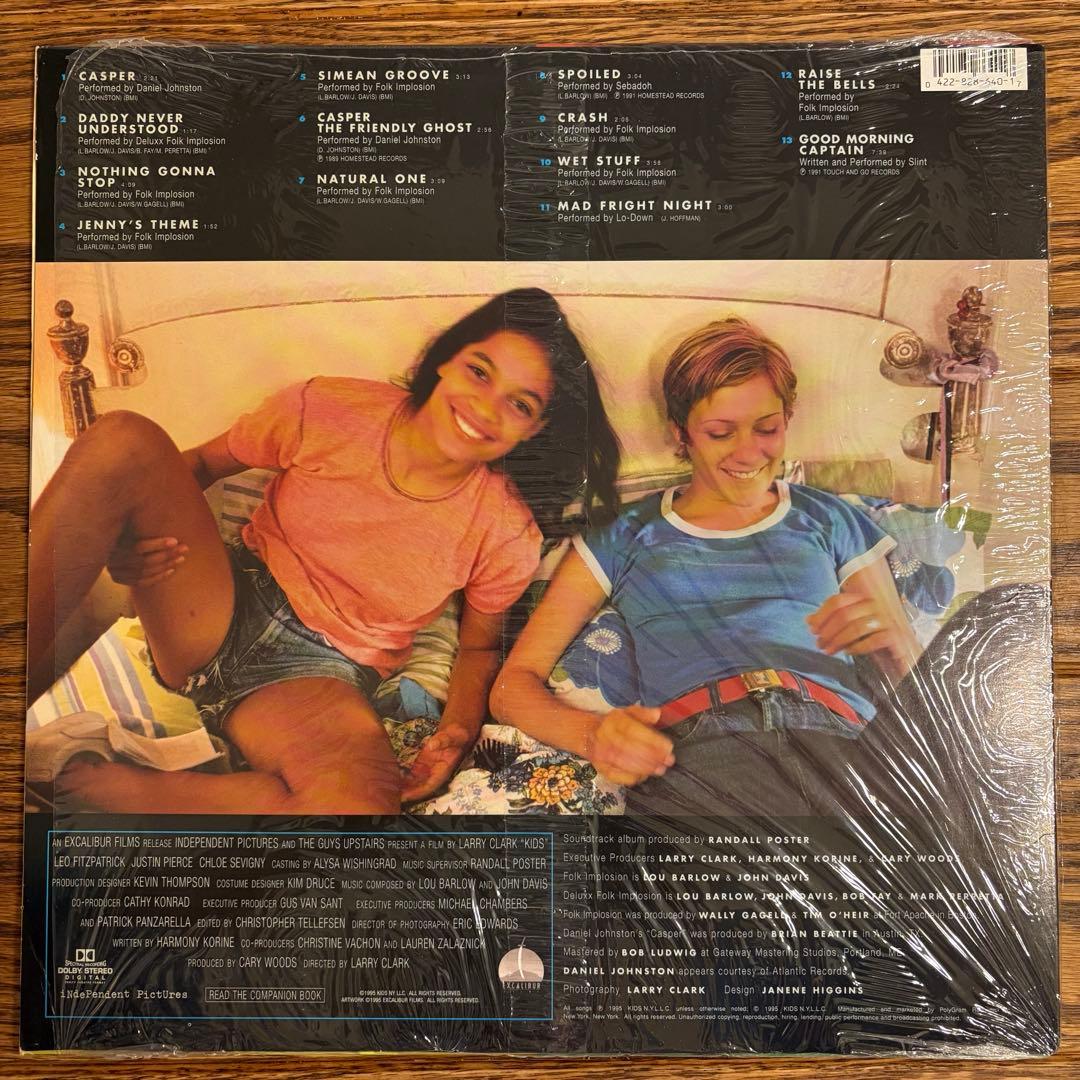レア【シュリンク、ステッカー付】KIDS - US ORIGINAL LP