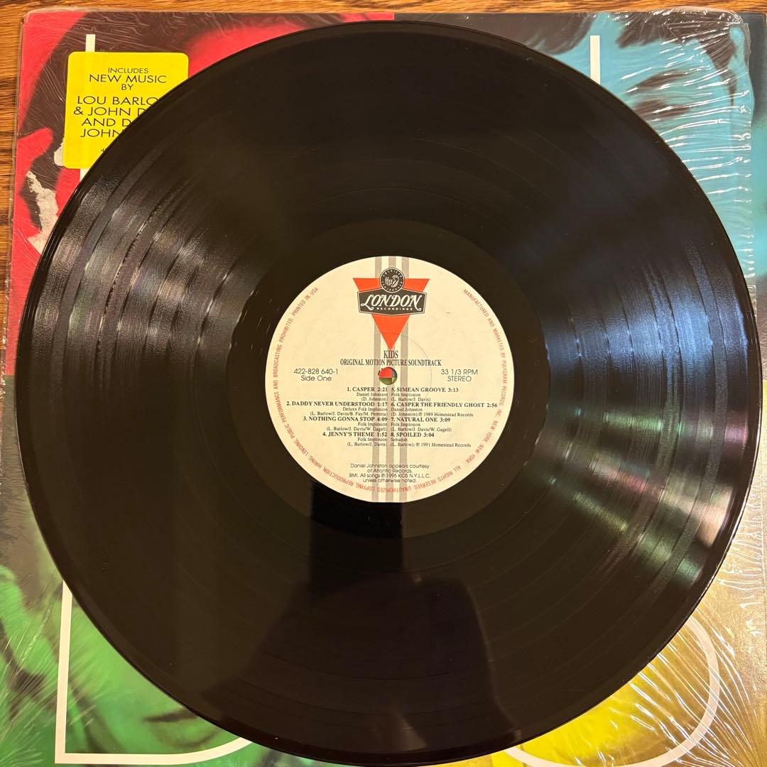 レア【シュリンク、ステッカー付】KIDS - US ORIGINAL LP