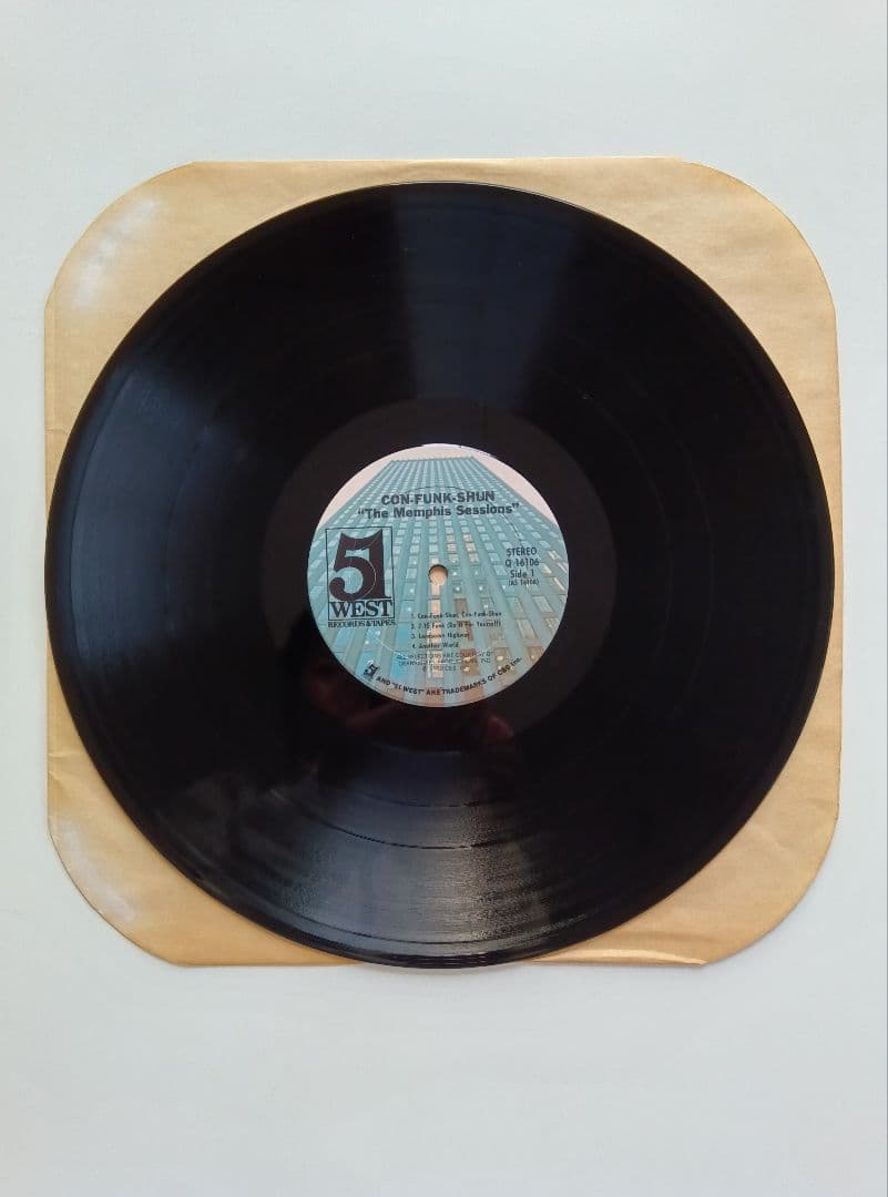 CON−FUNK−SHUN/THE−MEMPHIS−SESSIONS/LP。