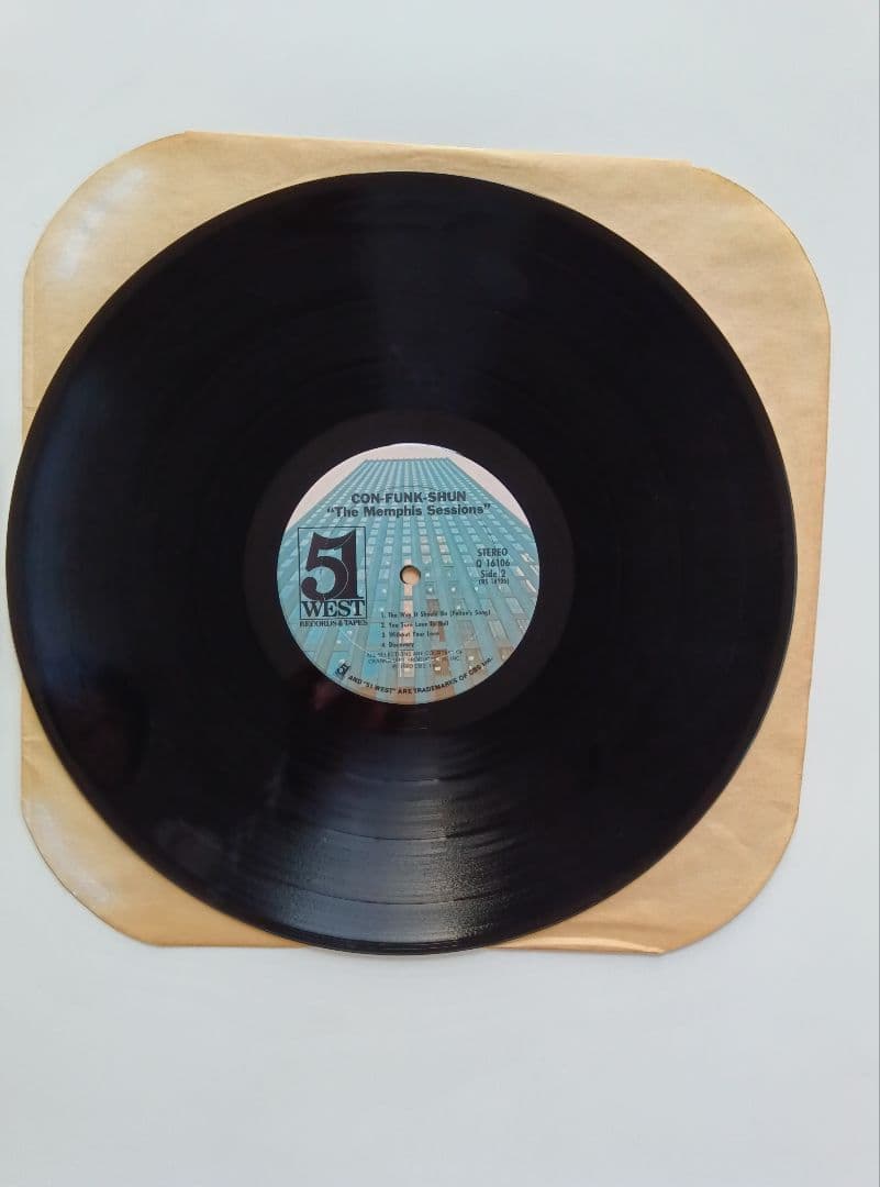 CON−FUNK−SHUN/THE−MEMPHIS−SESSIONS/LP。