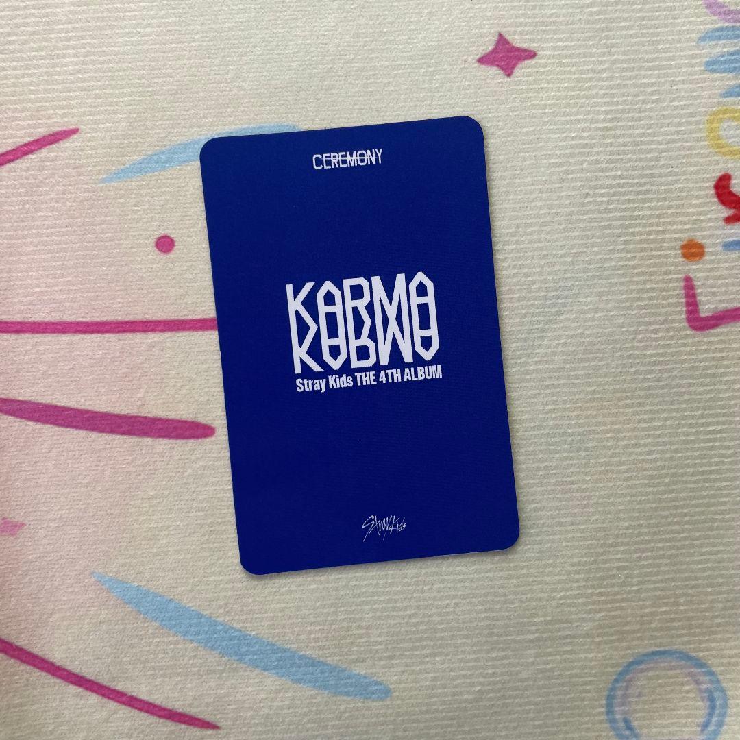 StrayKids リノ 事前収録 韓国 KARMA サノク トレカ