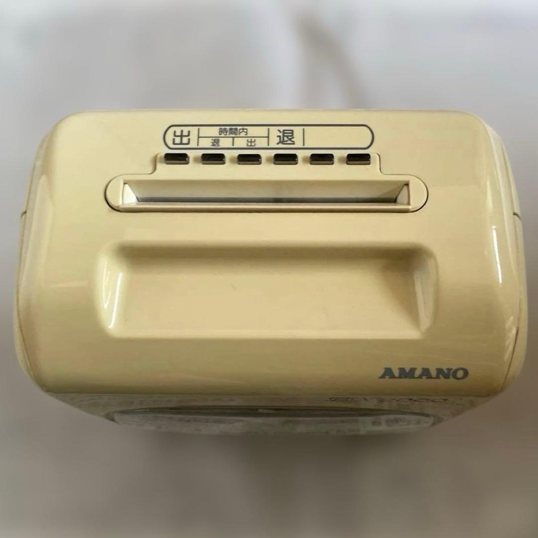 AMANO BX 2000 電子タイムレコーダー【インクリボン新品に交換済】