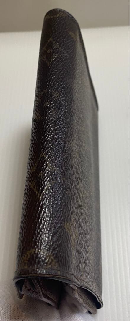 ルイヴィトン モノグラム ポルトトレゾール エテュイパピエ 三つ折り財布