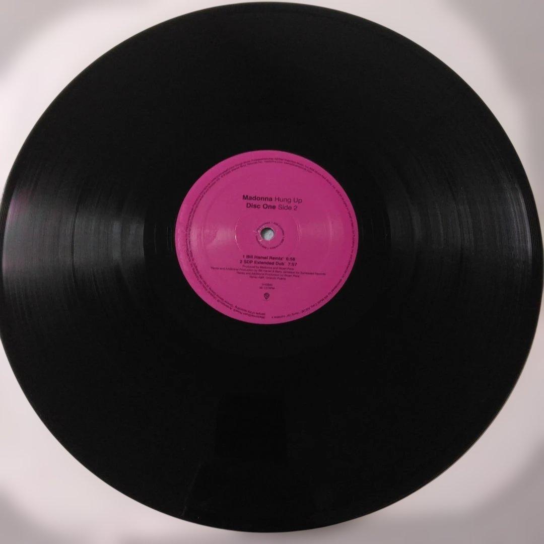 US盤 2LP Madonna hung up レコード おまけ付き Sorry
