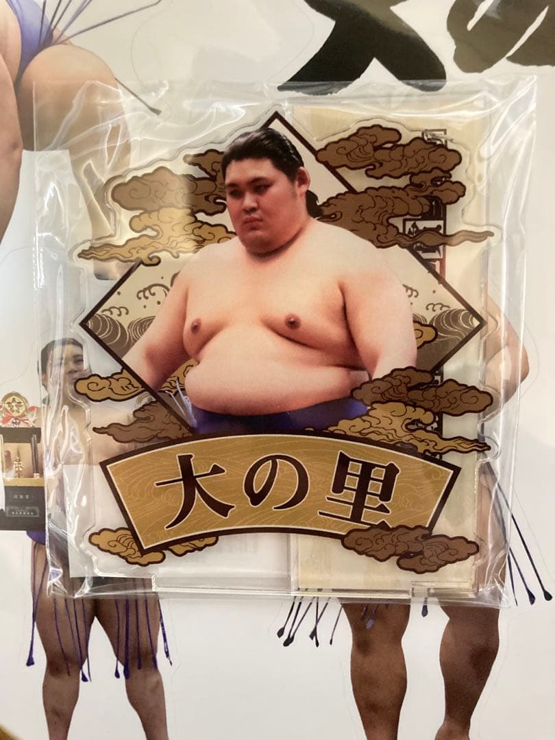 未開封 大相撲 大の里 尊富士 アクリルスタンド A4ステッカーシート セット