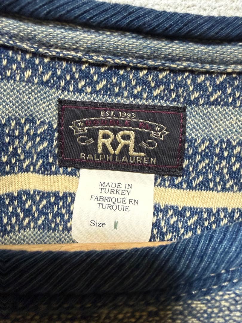 4/3 限定値下げ！RRL インディゴ Tシャツ 極美品