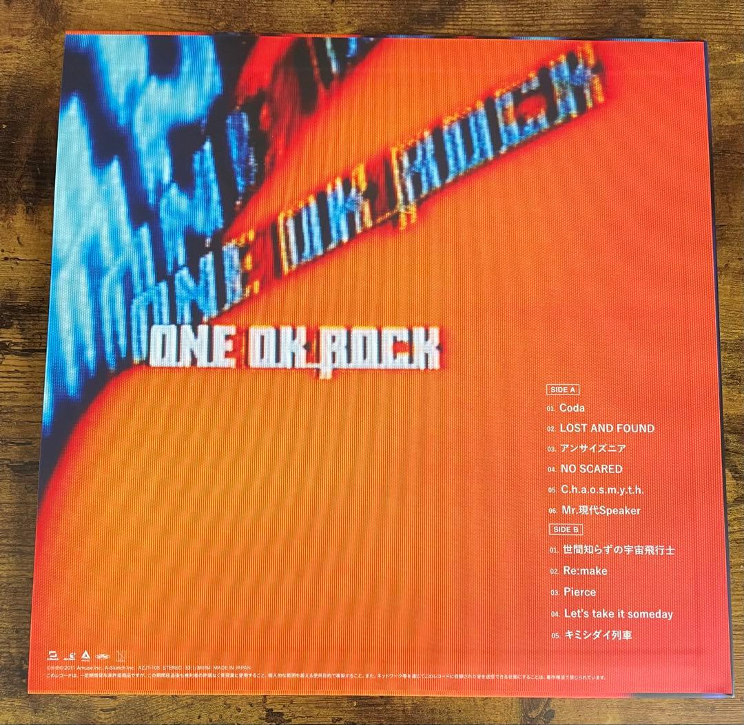 ONE OK ROCKレコード盤4枚セット品＋20th anniversary箱