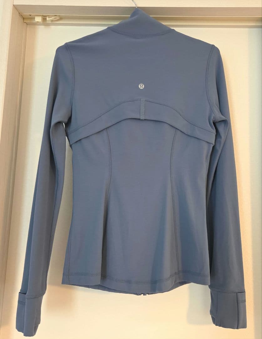 未使用　ルルレモン　Define Jaket Nulu 6　くすみブルー