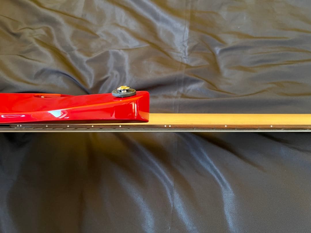 激レアparker ベース bass エレキベース RED 未使用品ケース付