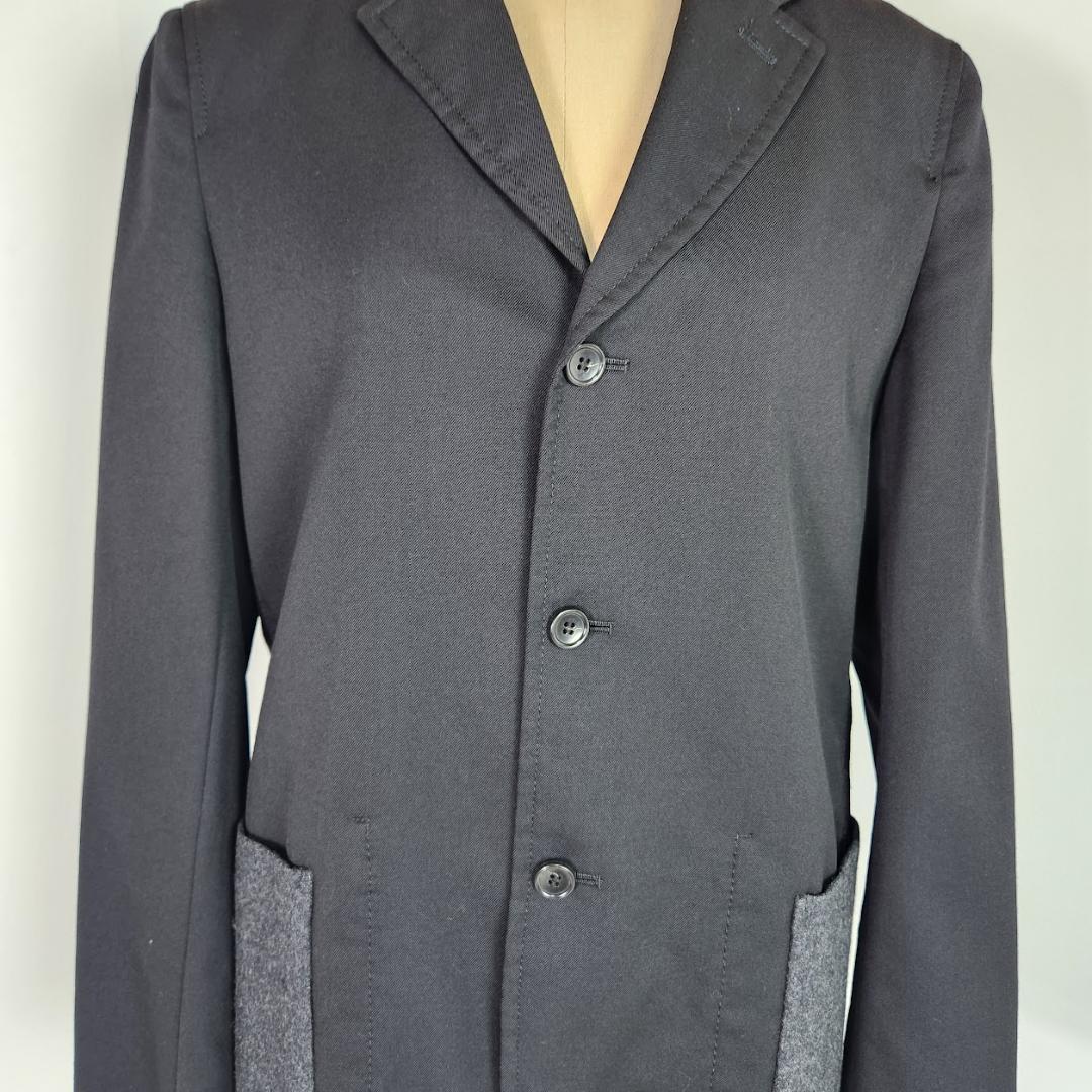 BLACK COMME des GARCONS テーラードジャケット ウール混