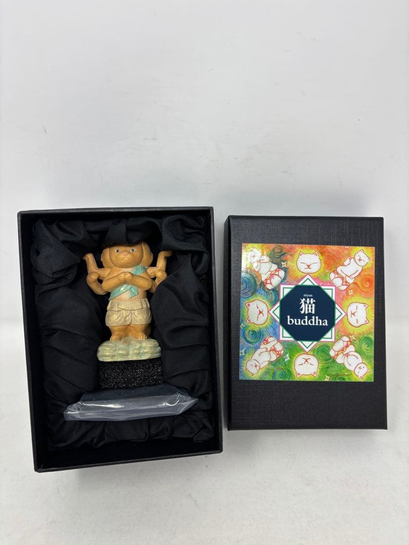 A1789 MORITA 仏屋さかい 猫buddha 阿修羅 1体
