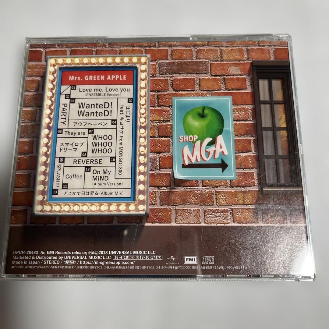 【美品】Mrs.GREEN APPLE アルバムCD4枚　まとめ売り❗️