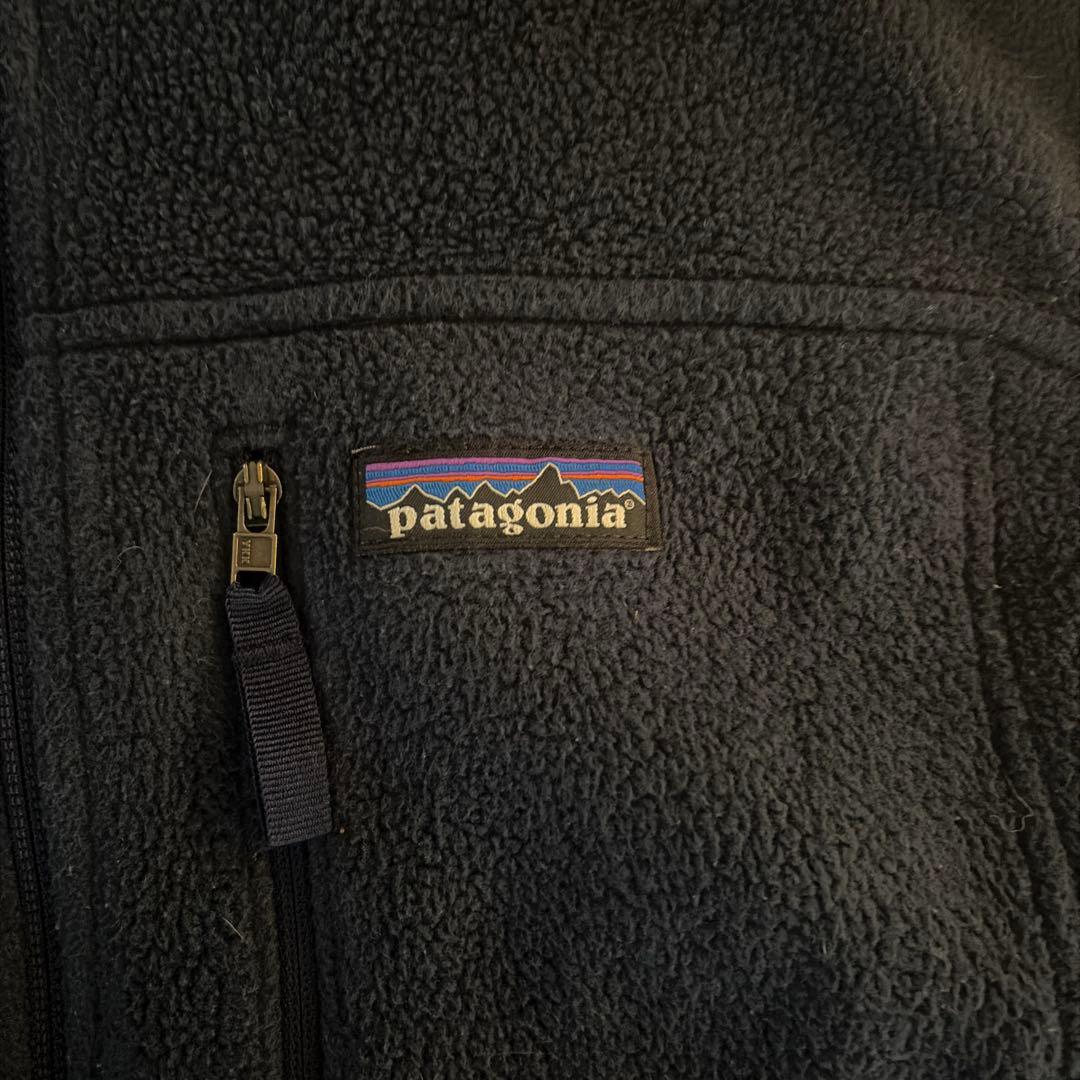 patagonia シンチラ　ネイビー フリース ベスト