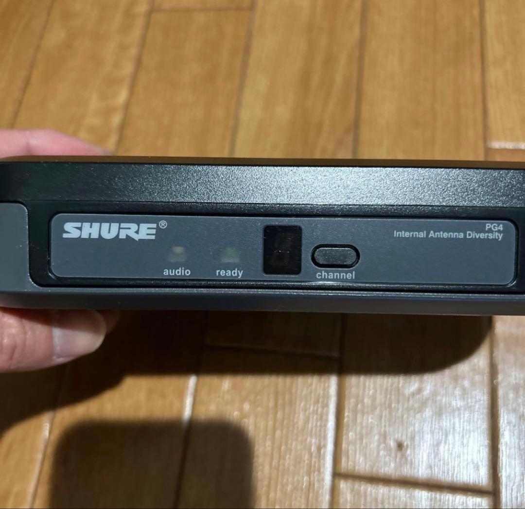 SHURE PG4 アンテナ内蔵 ワイヤレスレシーバー 本体 受信【最終価格‼️】