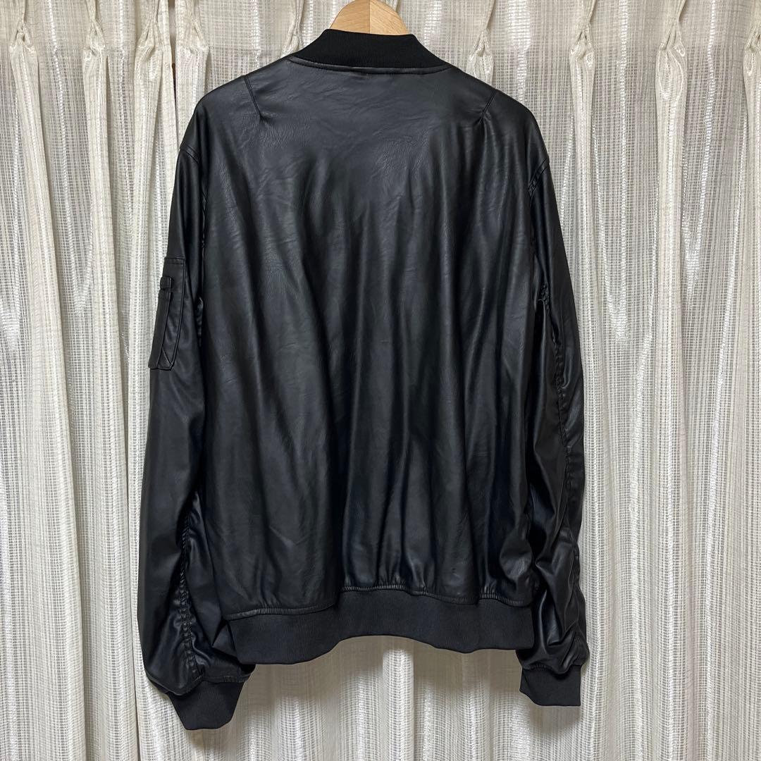 【workman】フェイクレザー MA-1 3L 別売インナー付