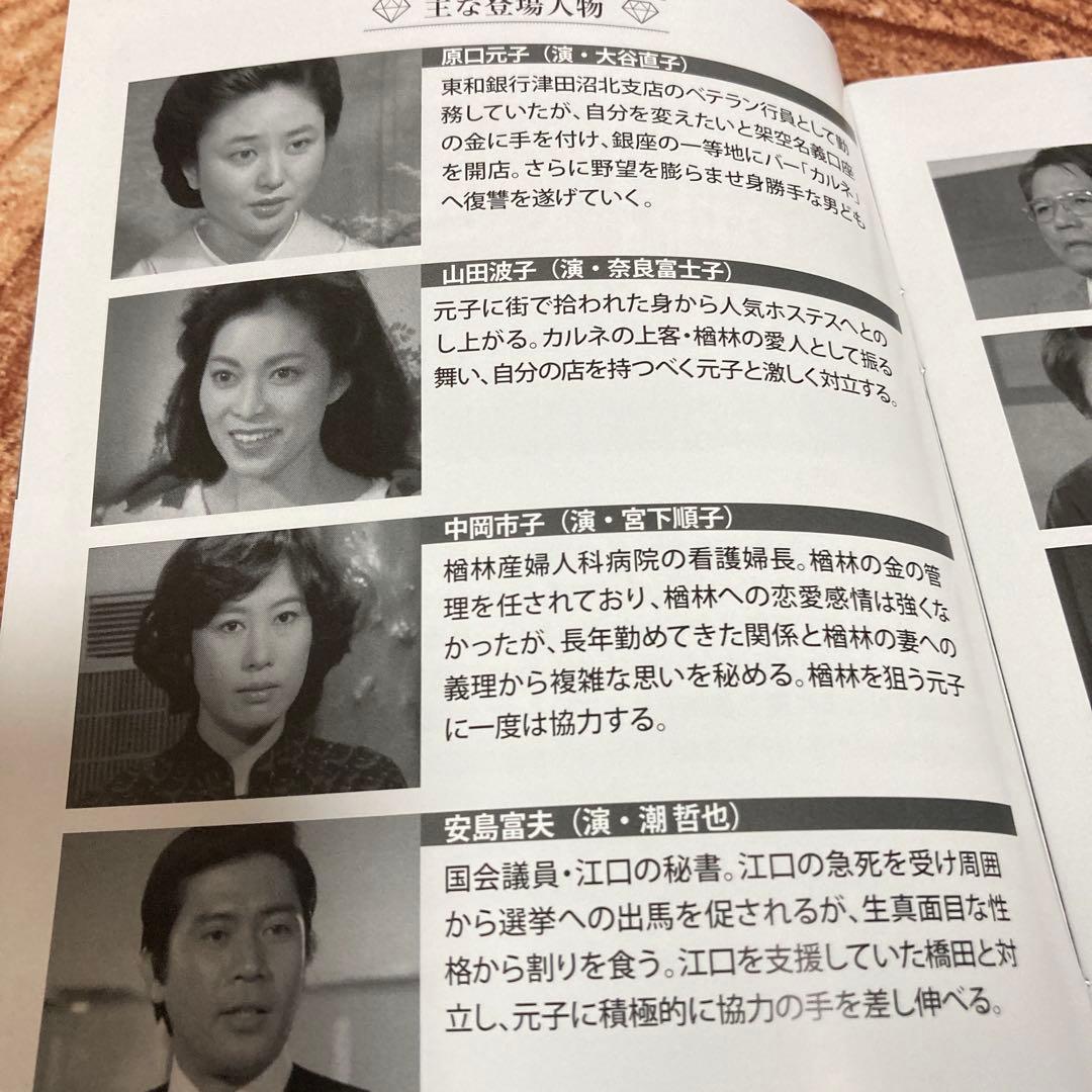 大谷直子主演 松本清張の黒革の手帖 DVD BOX〈5枚組〉