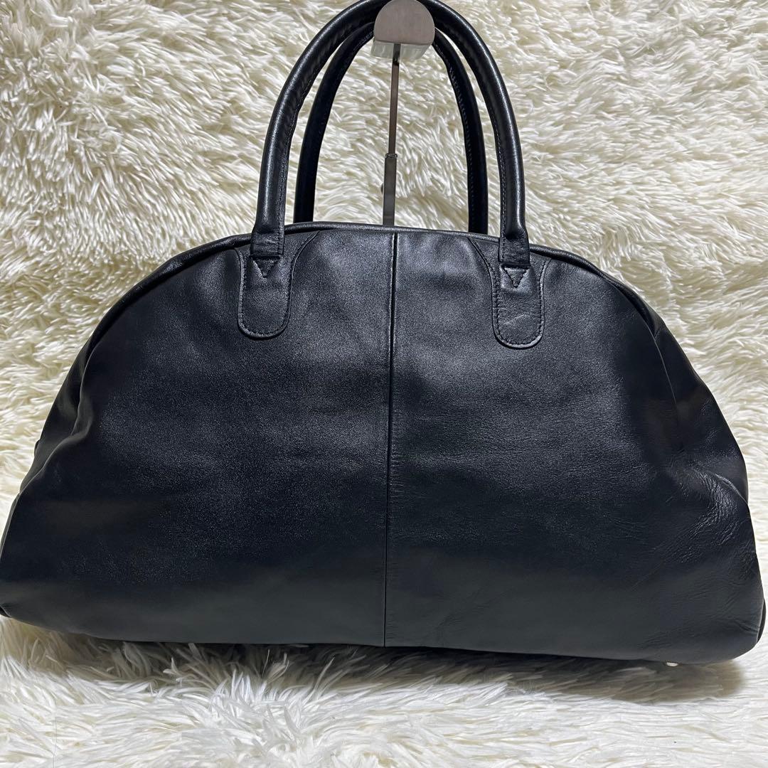 【未使用品】firsthand Big Leather Boston bag