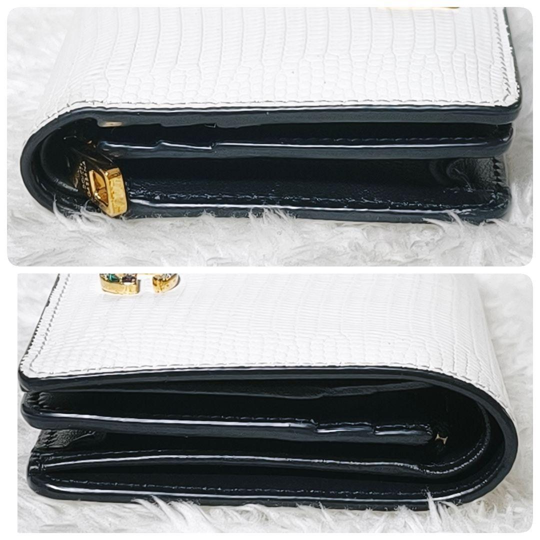 D&G ドルチェ&ガッバーナ ビジュー ラインストーン 二つ折り財布