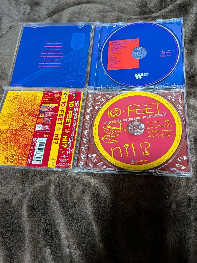 10-FEET直筆サインCD・coldrain再録