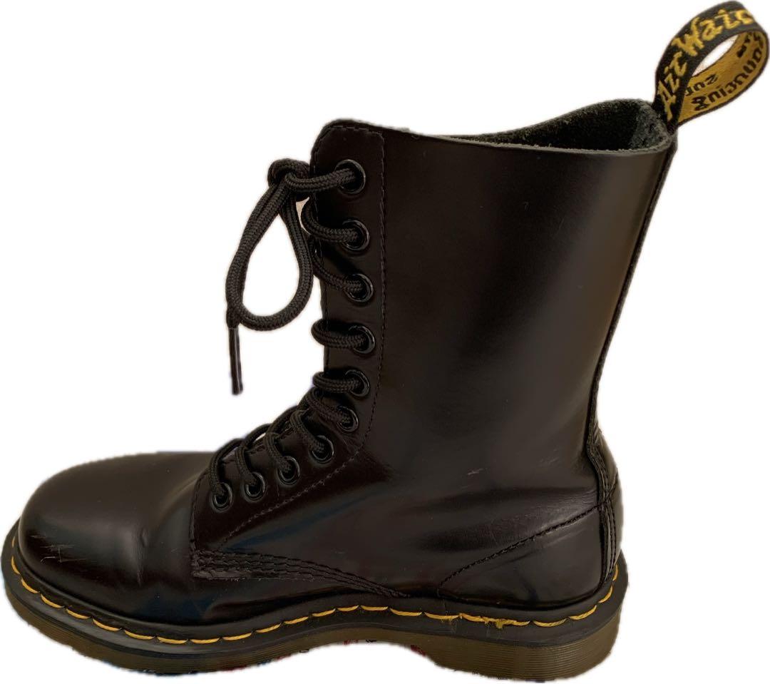 Dr. Martens 10ホールブーツ ブラック 23cm UK4