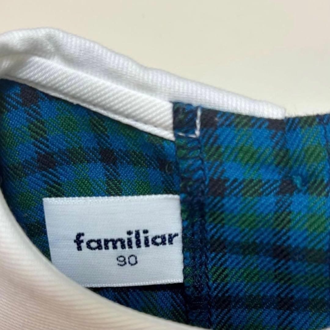 美品　familiar ワンピース　90