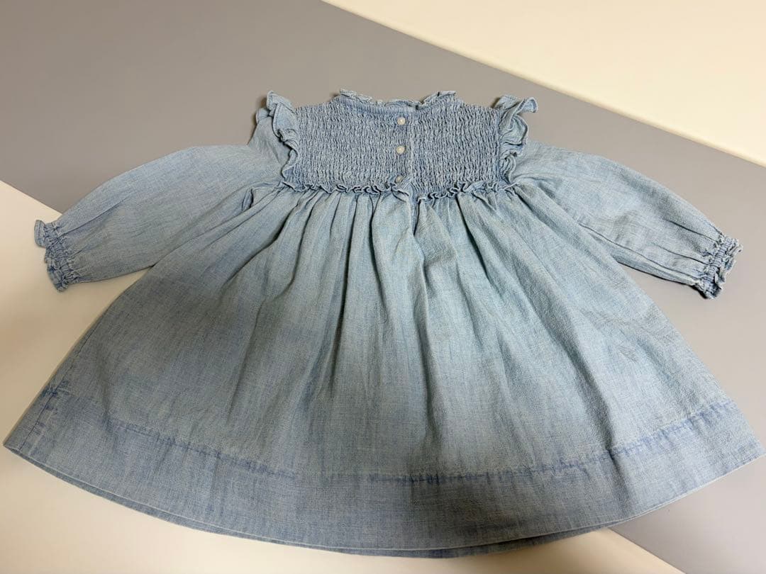 Ralph Lauren デニム ワンピース ブルマ セット 80 12M