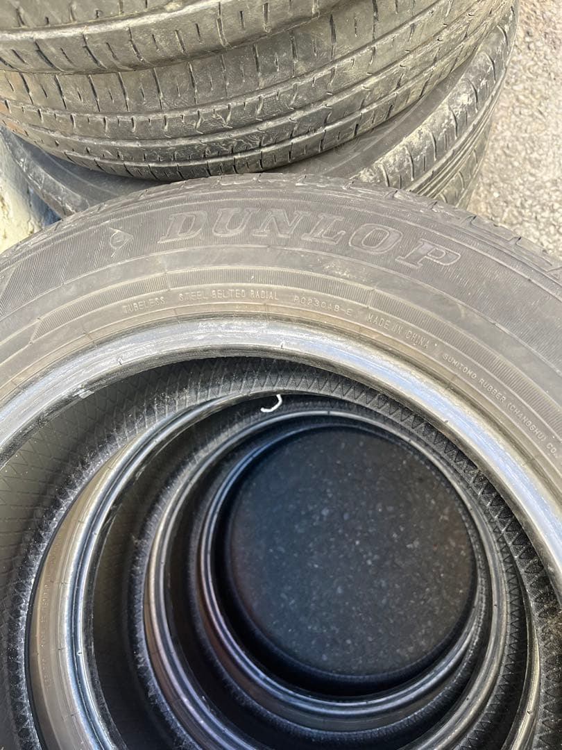185/65R15ダンロップEC202◆ 2本セット 2022年製　送料込み