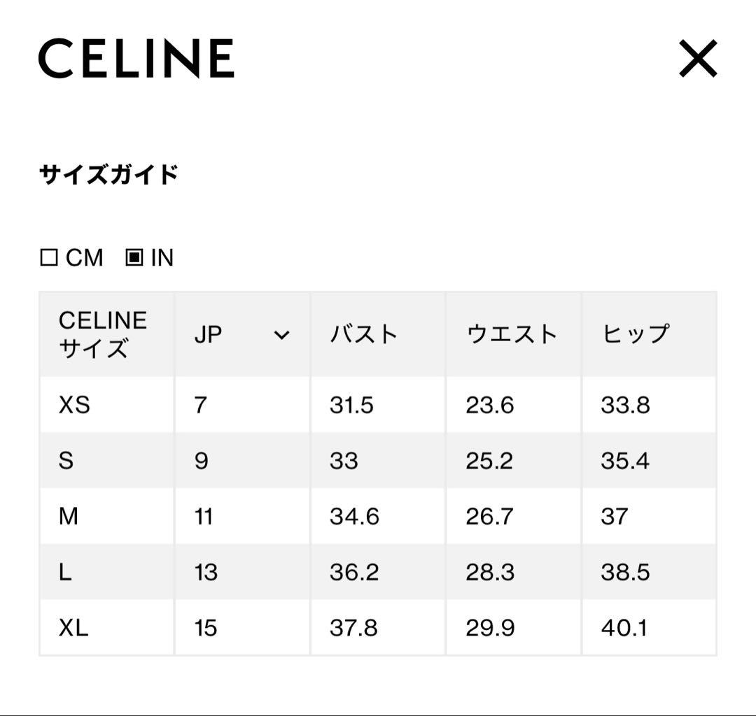 CELINE ロゴtシャツ