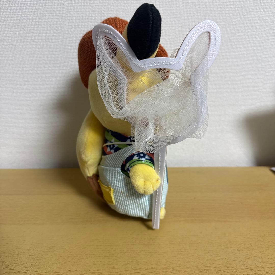 ピカチュウ ぬいぐるみ 虫取り網 ポケセン