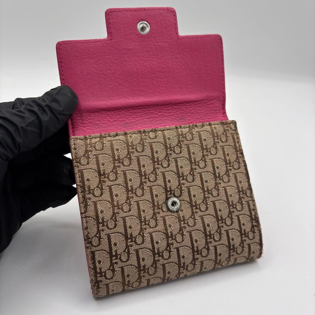美品 Christian Dior ディオール トロッター 財布 二つ折り財布