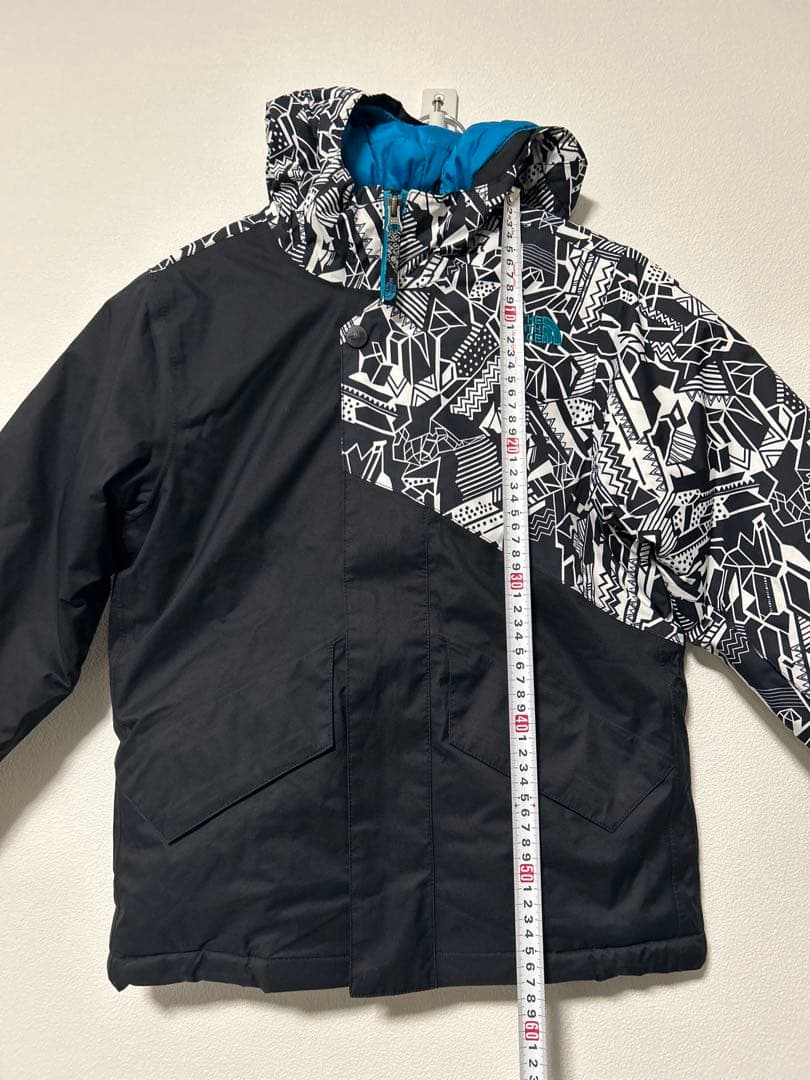 【値下げ！】NORTH FACE 子供用スノーウェア サイズS 7/8 上のみ