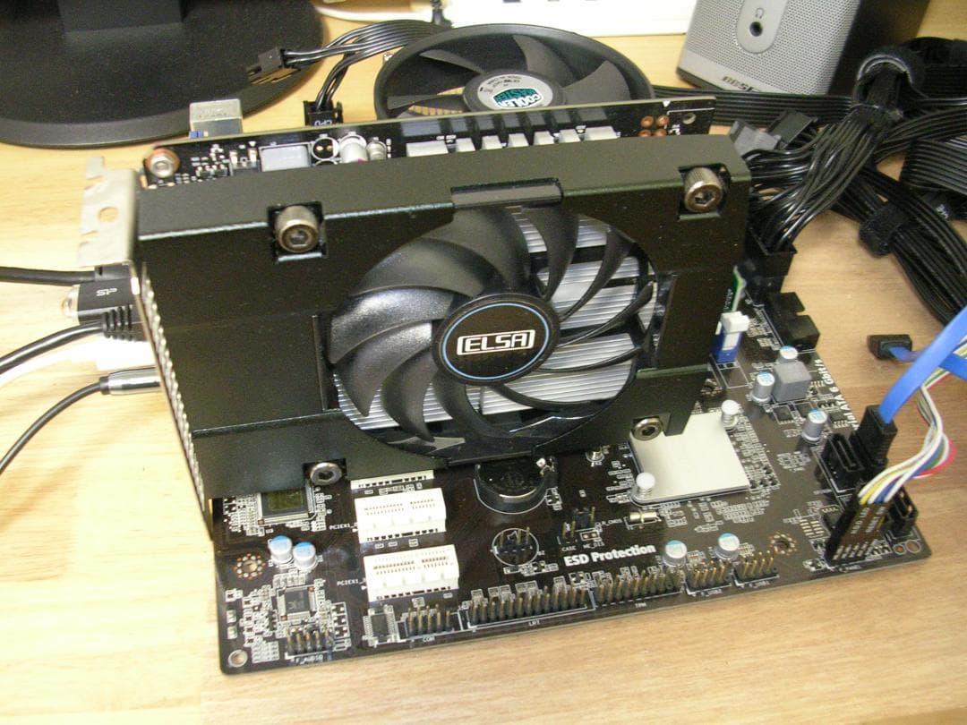 【美品＆良品】Win11 ミニタワー i5-7400 GTXグラボ ゲーミング可