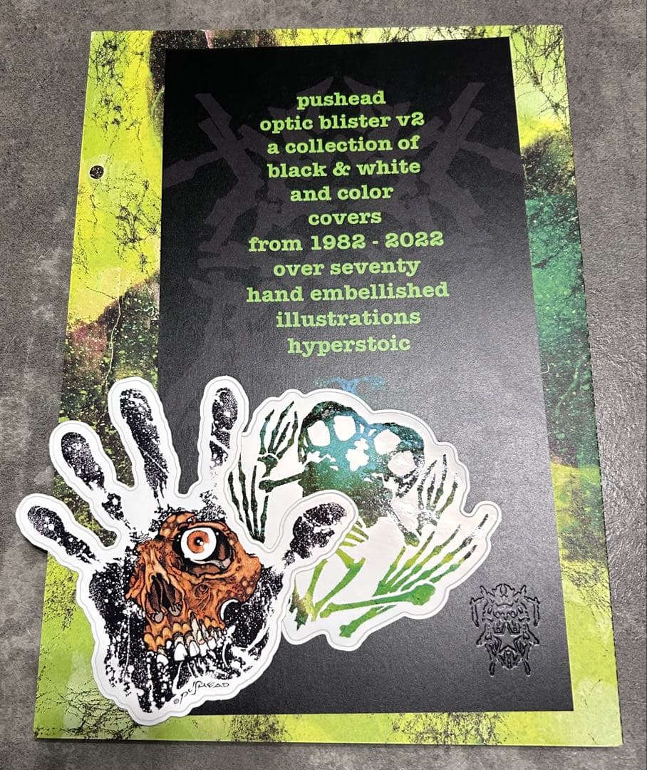 パスヘッド 画集 PUSHEAD ASTRO ZOMBIES 2023