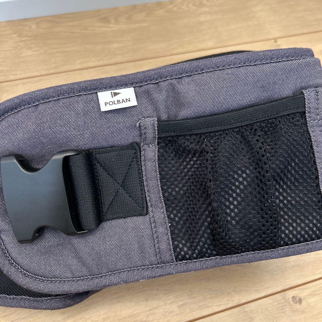 POLBAN BASIC シングルショルダー付 スチールグレー ヒップ