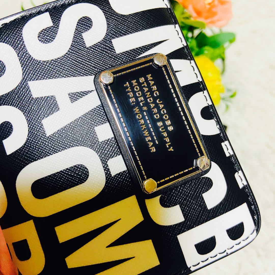 未使用級✨MARCJACOBS✨マークジェイコブス ✨二つ折り財布✨ウォレット✨