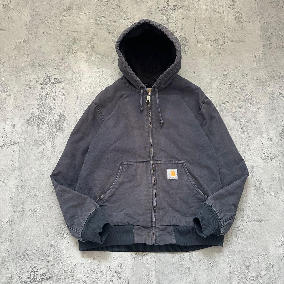 【Carhartt】カーハート（XL）アクティブジャケット＊サンフェード＊ワーク