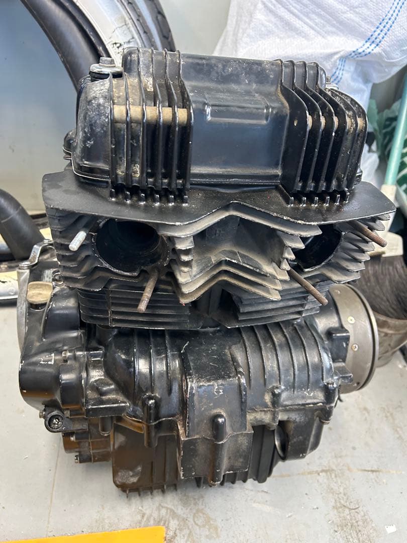 CB400N 実働　エンジン　バブ　ホーク