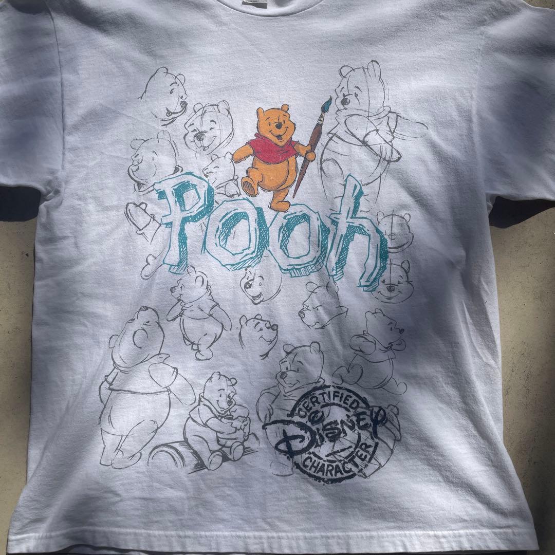 プーさん Tシャツ　90s USA製