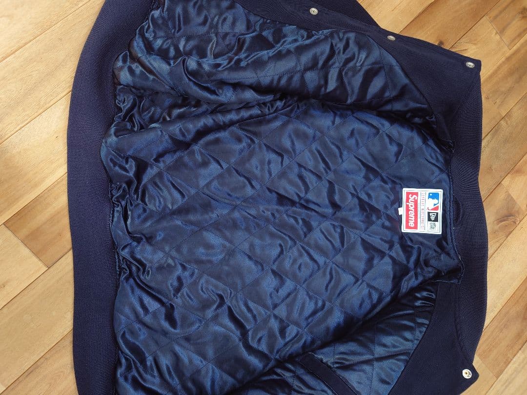 SUPREME　NEWERA　MLB 20SS VARSITYJACKET　L